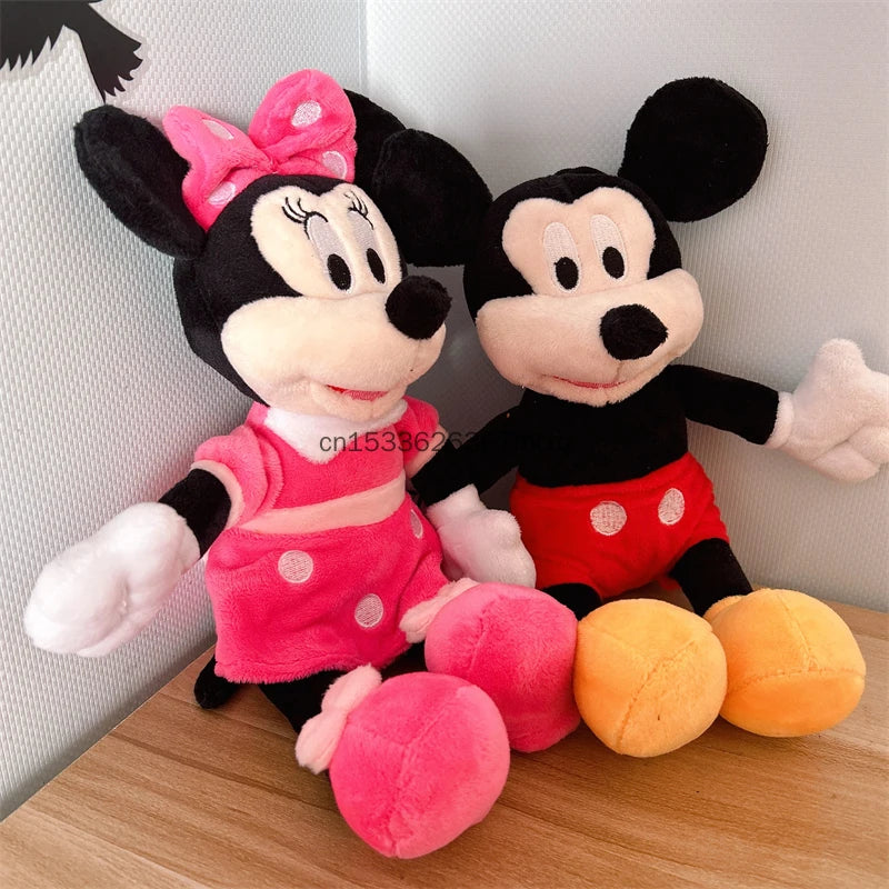 High-Quality Disney Plush Toy Set — Mickey, Minnie, Pluto, Goofy, Daisy & Donald Stuffed Cuddly Dolls for Kids, Home Decor & Gifts