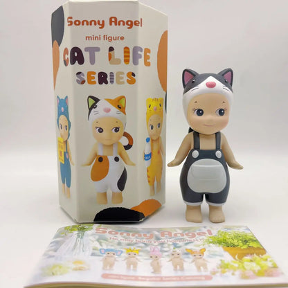 New Sonny Angel Meow Meow Daily Cat Life Series Blind Box – Anime Figure Ornament Toy Doll Gift