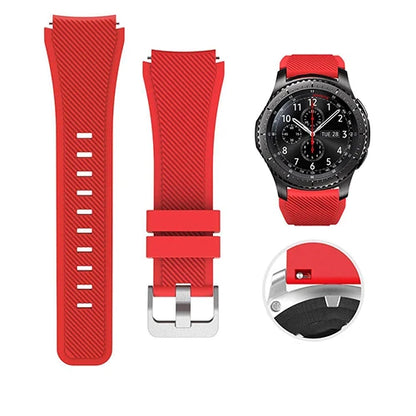 22mm Silicone Watch Strap for CMF Watch Series - Replacement Sport Band for CMF Watch 3 Pro, Watch Pro 2 and Compatible Models