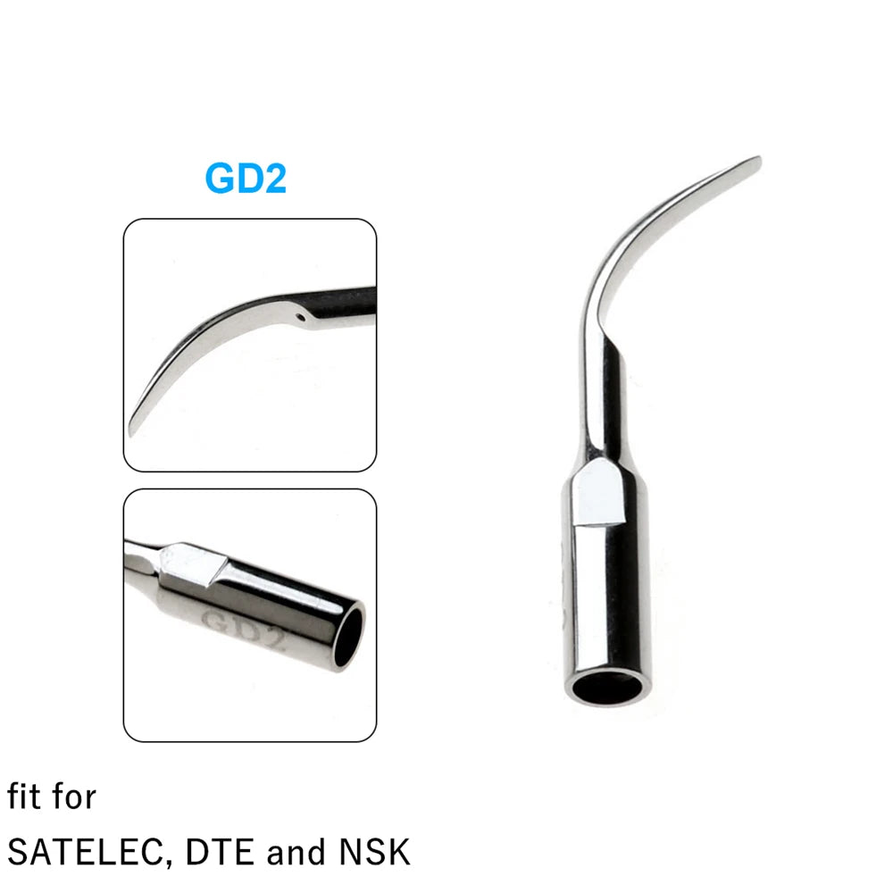 AZDENT Dental Ultrasonic Scaler Tips – Scaling, Periodontics, Endo, Perio Tips for EMS, Woodpecker, DTE, NSK, SATELEC Scalers