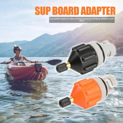 Hot Boat Air Valve Adapter – Durable Nylon Kayak Inflatable Pump Adapter for SUP Board, Wear-Resistant Rowing Accessory