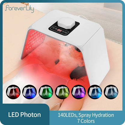 7-Color LED Photon Machine – Skin Moisturizing Nano Spray Face & Body SPA Beauty Mask for Skin Care