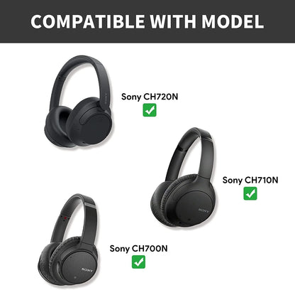 Yinke Hard Case for Sony WH-CH700N/CH710N/CH720N – EVA Travel Protective Headphone Storage Bag