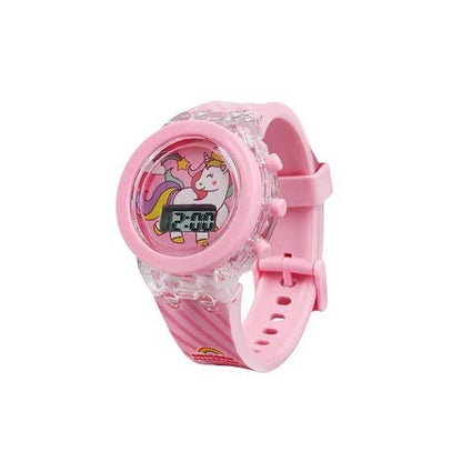 Flash Frozen Mickey Kids Watch - Cartoon Digital Wristwatch for Girls and Boys School Gifts