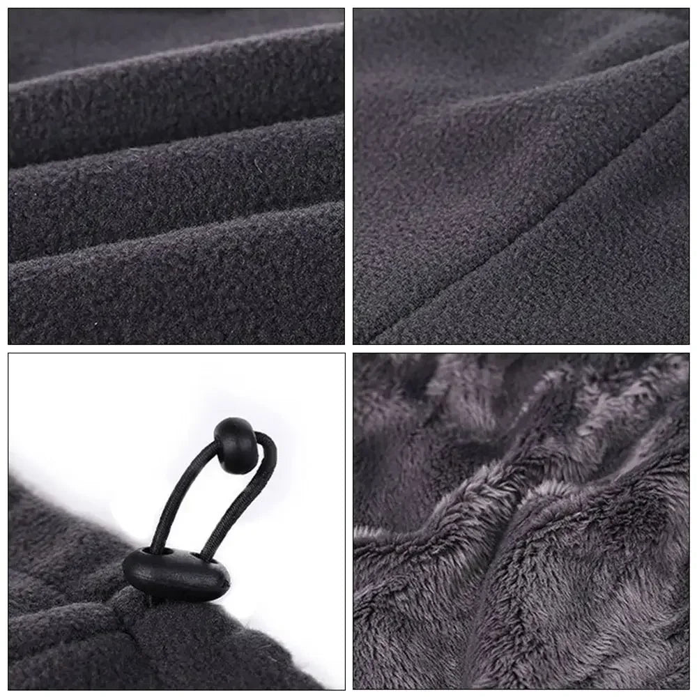 Winter Motorcycle Warm Mask – Fleece Neck Warmer, Windproof Balaclava for Men & Women, Cycling, Hiking & Outdoor Sports