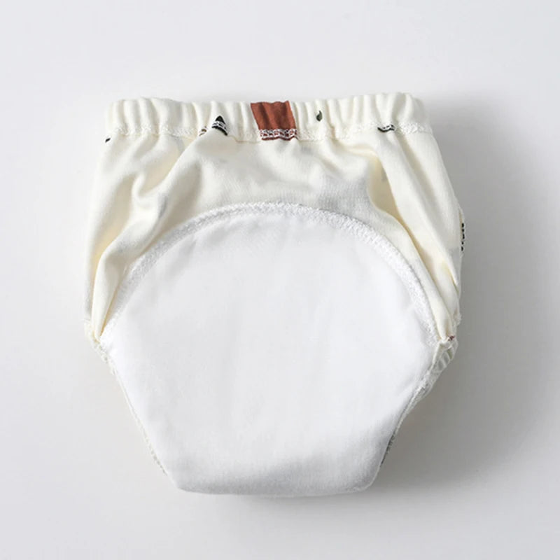 Baby Training Pants – Washable Cotton Diaper Underwear with Cute Patterns, Breathable Summer Learning Trousers