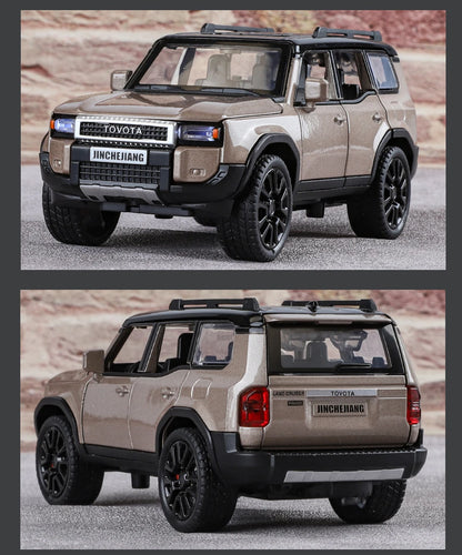 1:32 Toyota Prado Land Cruiser Alloy Diecast Model Car – Off-Road Toy for Kids & Collectible Gift