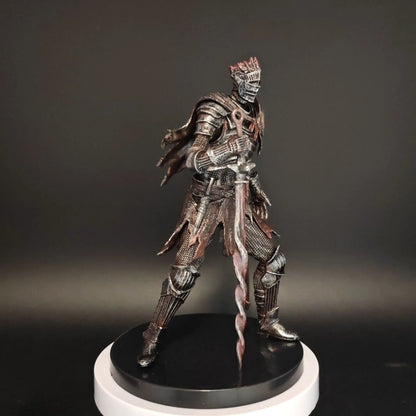 Dark Souls III Nameless King Action Figure – Handmade Knight Undead Soldier Model Ornament
