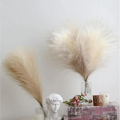 55cm Artificial Pampas Grass – Bohemian Reed for DIY Floral Arrangements, Wedding, Home & Christmas Decoration