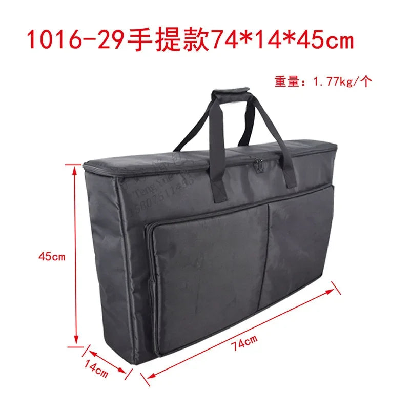 Desktop Computer Protective Bag – Thickened Waterproof Case for Monitor, Keyboard & Micro PC Storage