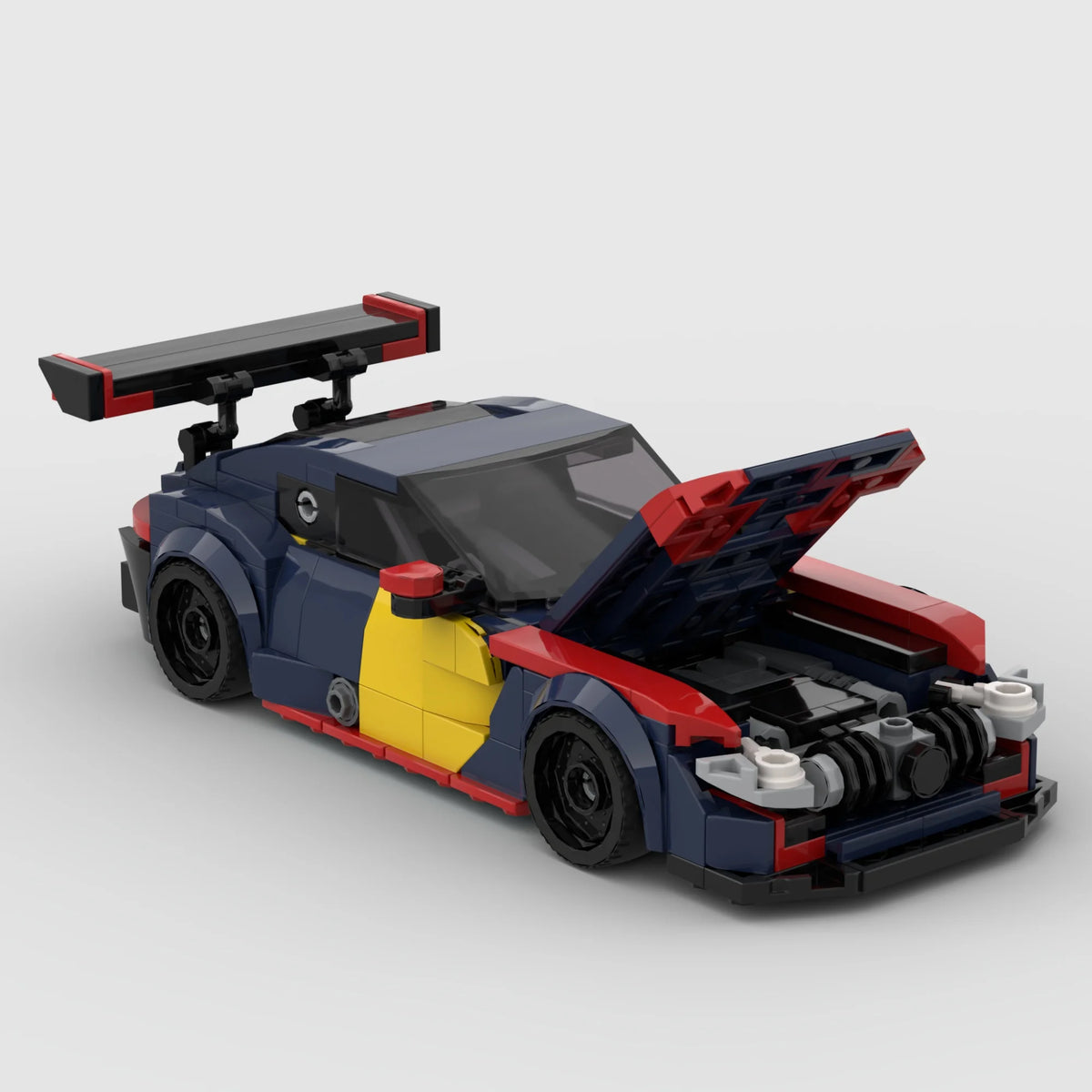 GT3 Supercar Building Blocks MOC-258495 - Racing Sports Car Model Assembly Bricks for Adults and Collectors