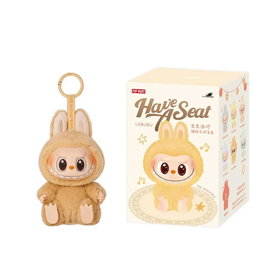 High-Quality Cute Labubu The Monsters Box Toy – Cardiac Macarone Kawaii Figure Model Bag, 1:1 Replica Gift