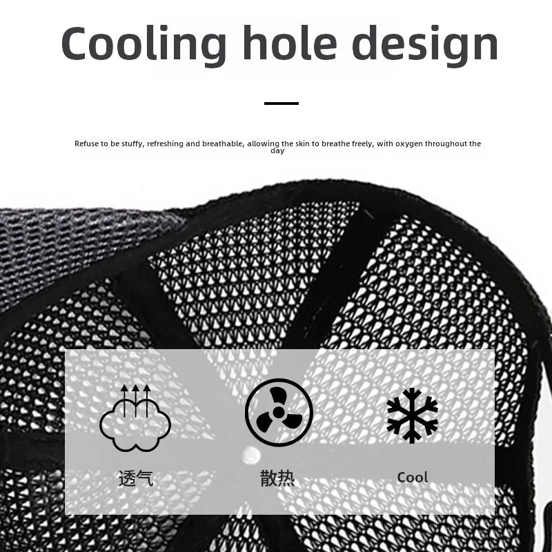 Summer Baseball Cap - UV Protection Breathable Mesh Hat for Hiking, Fishing & Outdoor Activities