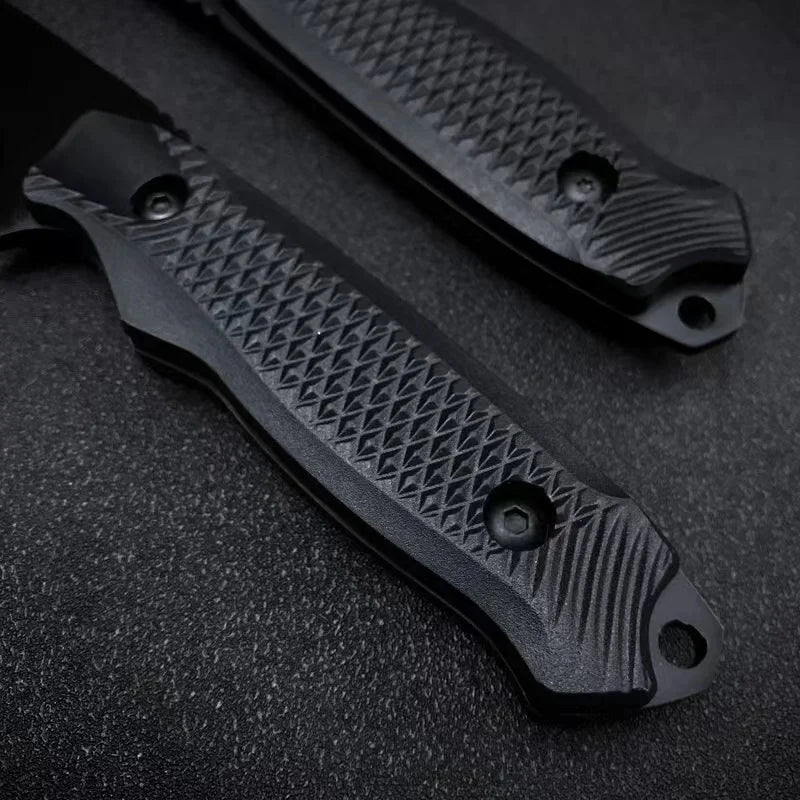 Stainless Steel Sheath Pocket Knife - High Hardness Portable Outdoor BBQ & Utility Cutting Tool