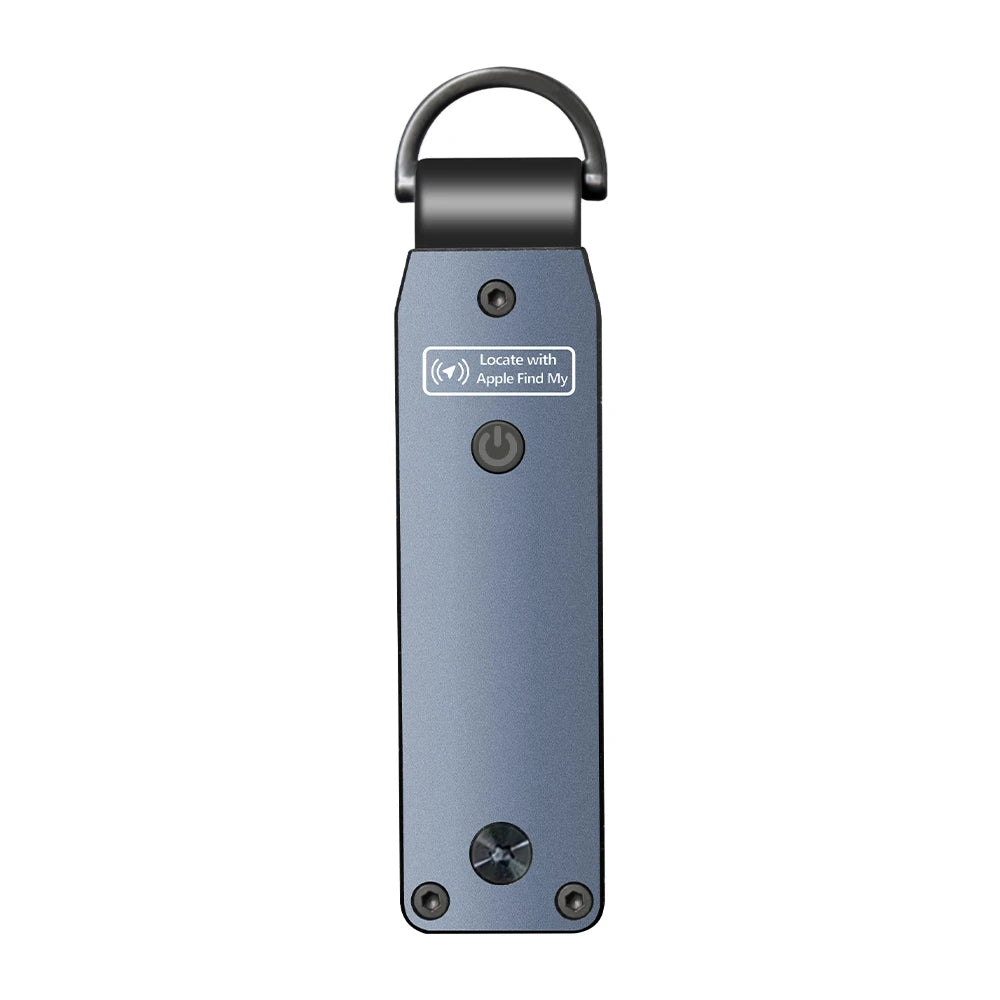 AirTag Key Holder - Built-In Tracker Keychain for 2–3 Keys, GPS Key Finder for Men & Women (iOS Only)