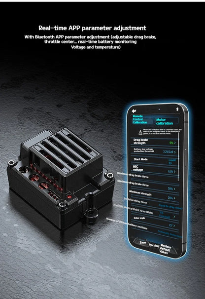 MJX 10208 Small Monster 1/10 Hypergo – 2.4G Brushless High-Speed RC Off-Road Vehicle for Adults, Professional Remote Control Car