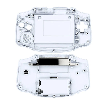 AGB IPS MAX Housing Shell Kit - Replacement Case with Buttons & Rubber Pads for 3.2-Inch GBA IPS MAX LCD