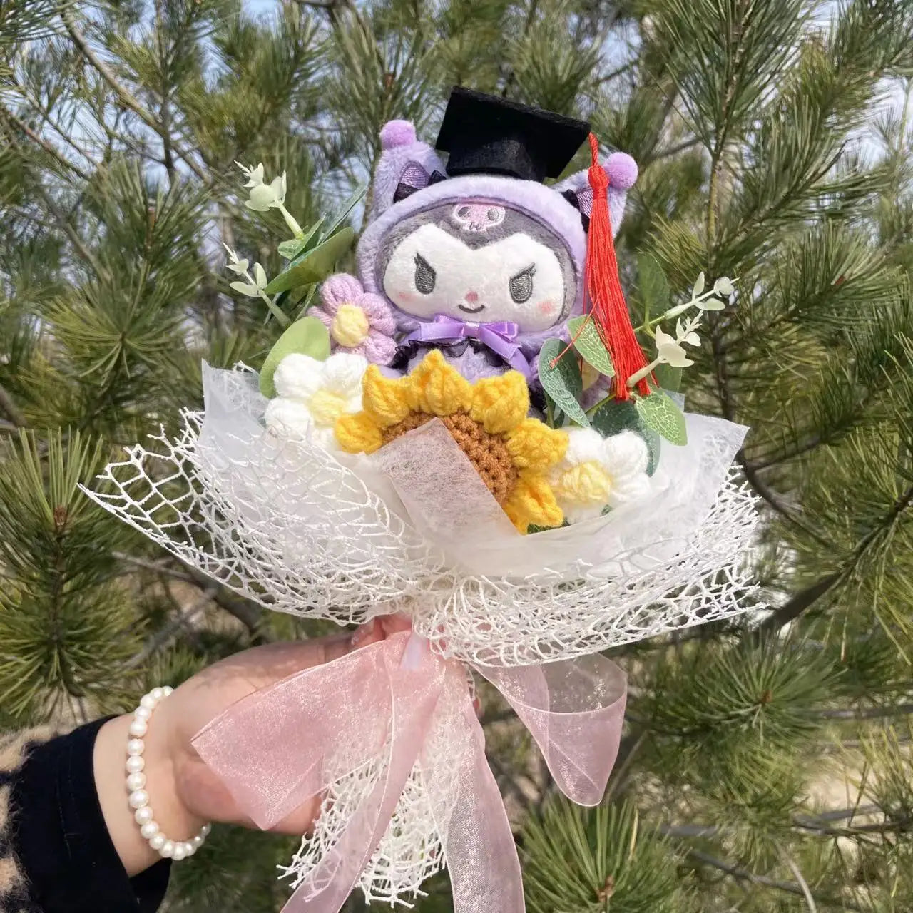 Anime Series Plush Toy Bouquet — Children’s Day, Birthday, Valentine’s & Graduation Gifts