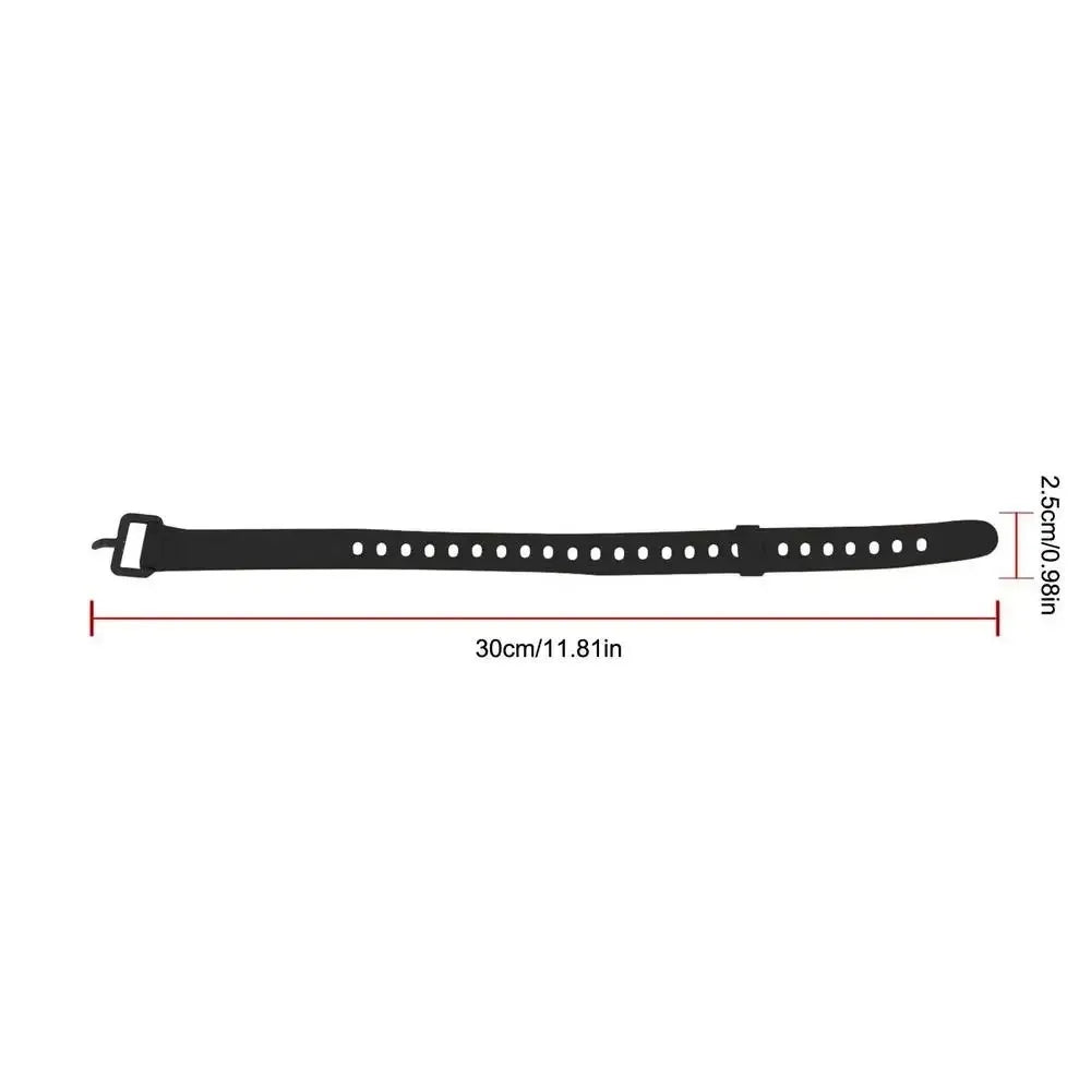 Heavy Duty Rubber Tension Strap – High Strength Cargo Tie Belt for Luggage, Water Bottle, Flashlight & Gear Secure Multi-Purpose Outdoor Tool