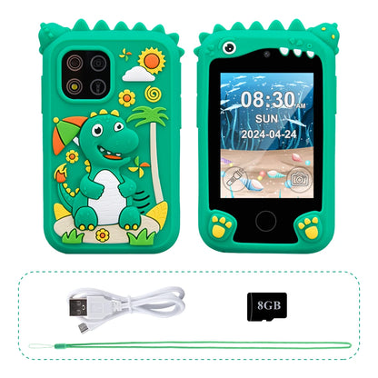 Kids Smart Educational Music Player & Learning Phone Toy for Ages 3-12 - Perfect Christmas & Birthday Gift