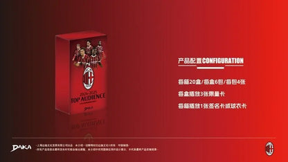 Daka 2024-2025 Football Trading Cards – Manchester City, Juventus, AC Milan, Inter Milan Official Box Gift