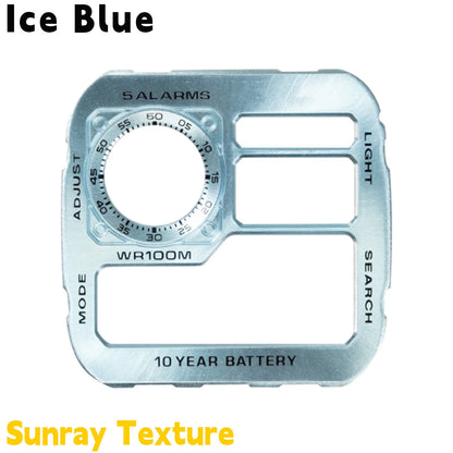 Casio AE1200 Watch Dial Mod - Copper Sunray Texture Faceplate Replacement Accessory