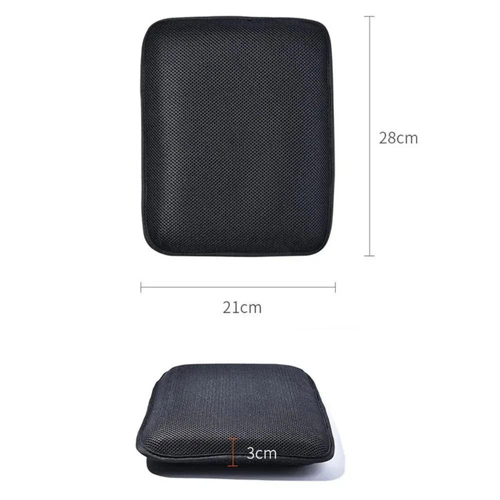 Pressure Relief Gel Honeycomb Motorcycle Seat Cushion — Anti-Slip, Comfortable Universal Seat Cover Accessory