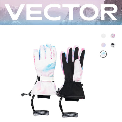 2-in-1 Extra Thick Ski Gloves – Waterproof, Windproof Winter Mittens for Men & Women