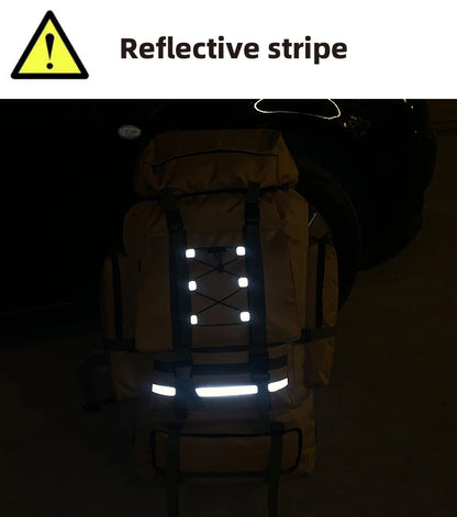 130L Hiking & Camping Backpack - Large Molle Trekking Rucksack for Men, Outdoor Travel & Sports Bag