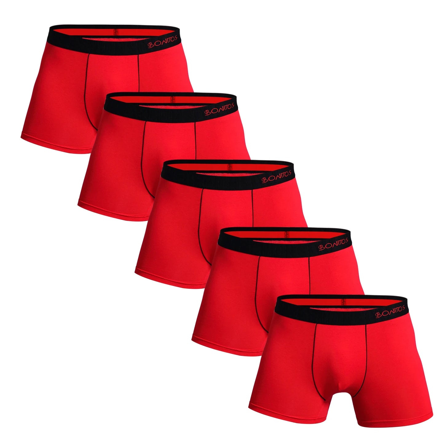 5-Pack Men's Cotton Boxer Briefs, 2023 Luxury Underwear Set, Breathable Gym Shorts & Underpants for Homme