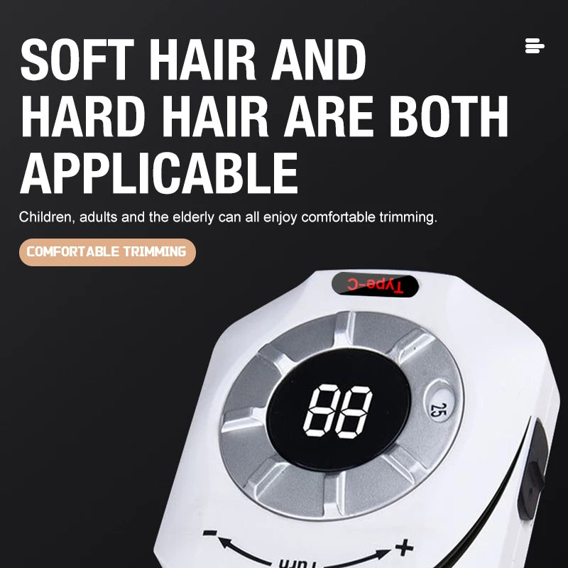 Electric Hair Clipper – Home Use Hair Cutting Tool for Adults & Kids, Self-Cutting Salon Trimmer & Grooming Kit
