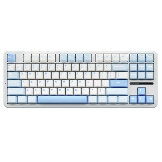 AULA F87 Pro 75% TKL Mechanical Gaming Keyboard – Wireless, Hot-Swap, RGB, Bluetooth, Gasket Mount, New 2024 Colors