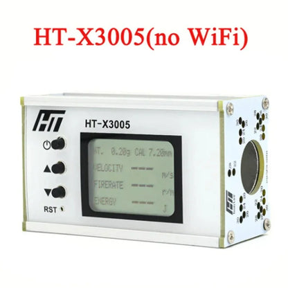 HT-X3006 Shooting Speed Meter – 1-999m/s Bullet Velocity & Energy Chronograph Tester