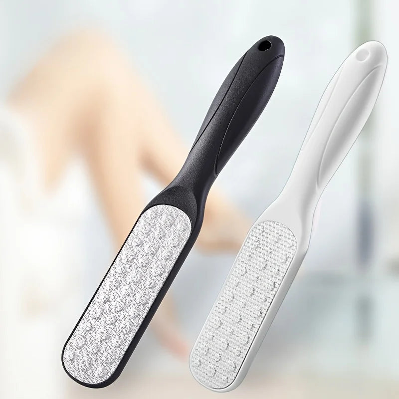304 Stainless Steel Double-Sided Foot File – Professional Callus Remover Pedicure Tool for Dead Skin & Calluses