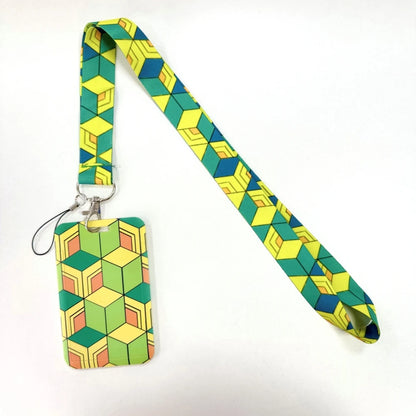 Cartoon Anime Lanyard – Key, Card & Badge Holder Neck Strap, DIY Keychain Hang Rope