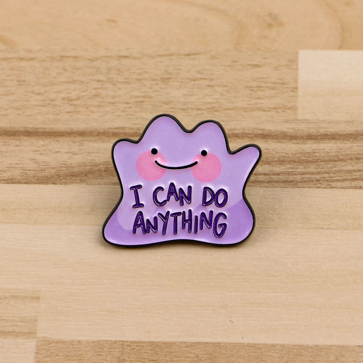 9-Piece “I Can Do Anything” Enamel Pin Set - Inspirational Brooch Badges for Backpacks, Hats, Cosplay, and Gifts