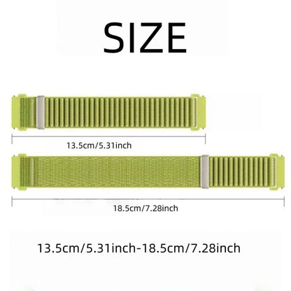 Nylon Replacement Band for Amazfit Neo - Soft Elastic Velcro Strap