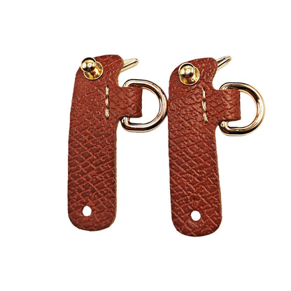 Leather Shoulder Strap for Longchamp Terra Bag - No-Punch Replacement Handle Strap Accessory