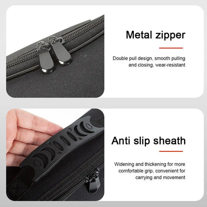 Electric Car Battery Jumper Cable Storage Bag – Waterproof EV Charger Gun Organizer for Charging Cables & Cords
