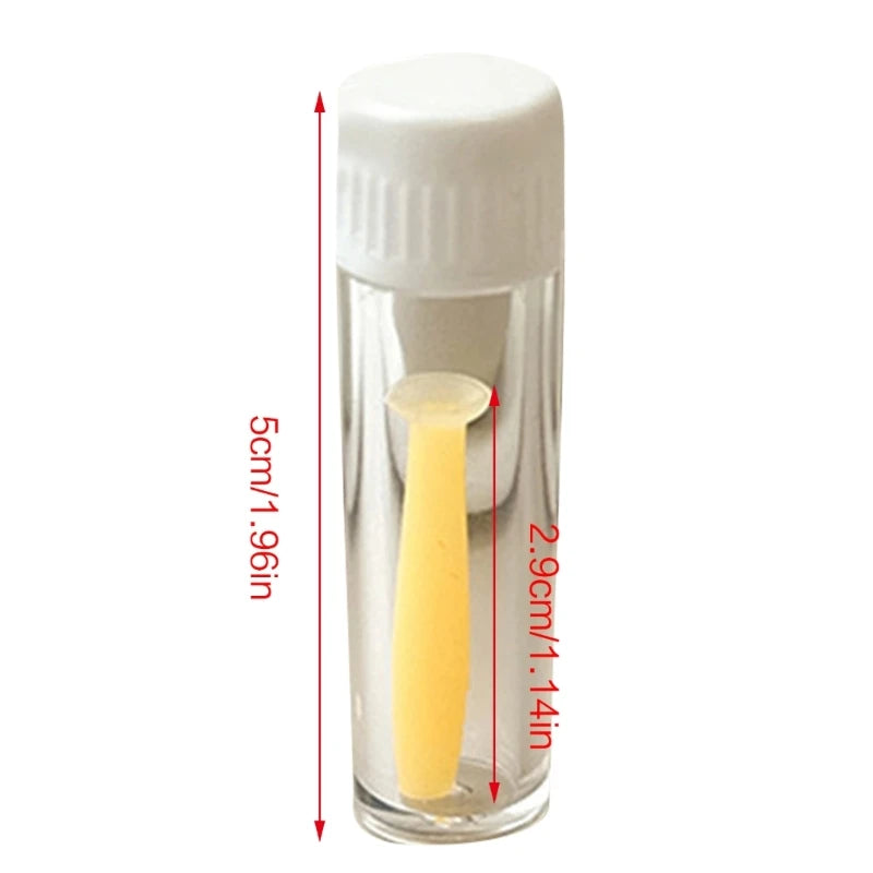 Soft Silicone Contact Lens Inserter & Remover Tool – Easy Plunger for Soft & Hard Lenses | Hygienic Eye Care Accessory