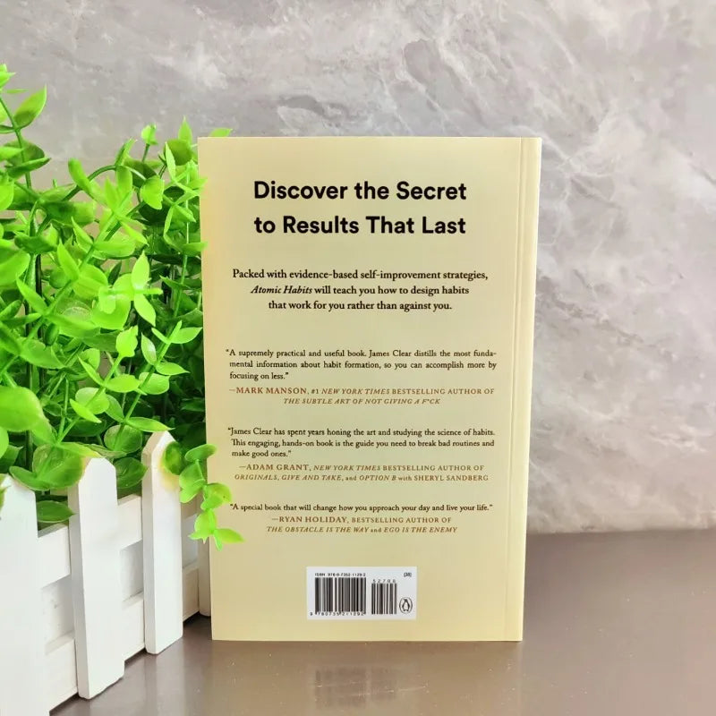 Atomic Habits – A Guide to Building Good Habits and Breaking Bad Ones, Efficient & Easy-to-Understand Book