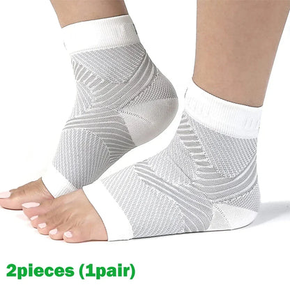Plantar Fasciitis Night Splint Socks - Compression Heel Support for Foot and Heel Pain