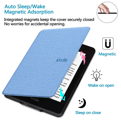 Soft TPU Case for Kindle Paperwhite - Compatible with 2016-2022 Models (1st-11th Gen), 6" & 6.8" - Protective Pouch Cover Funda