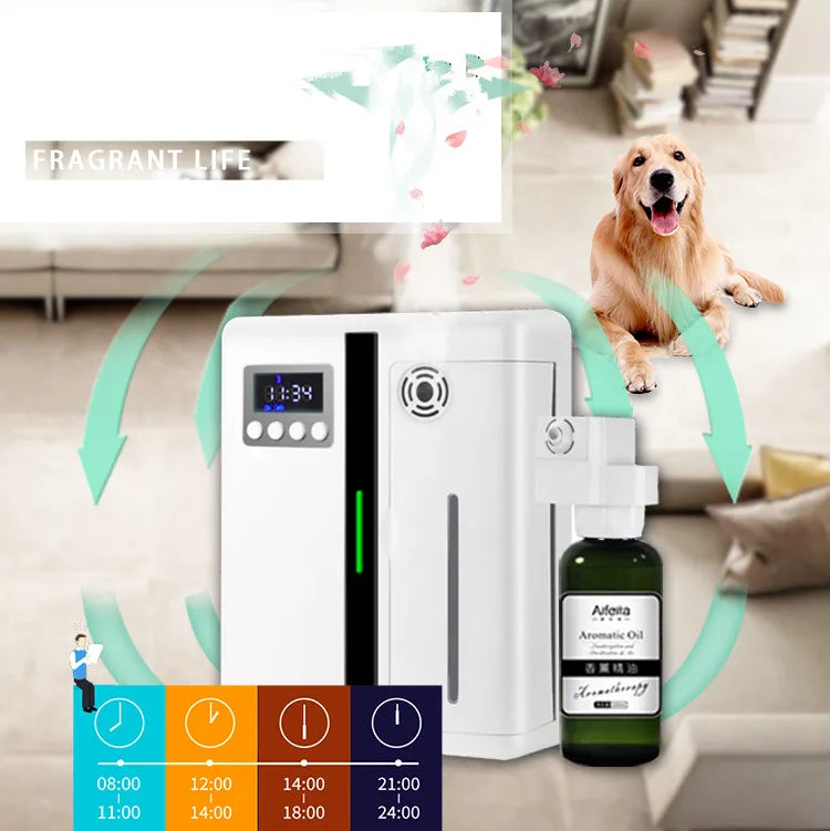 Smart 160ml Essential Oil Aromatherapy Machine - Home & Hotel Diffuser for Relaxation