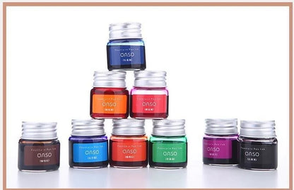 20ml Colorful Liquid Ink Refill — Smooth Bright Comics Ink for Office, School & Stationery Use (No Pen Included)
