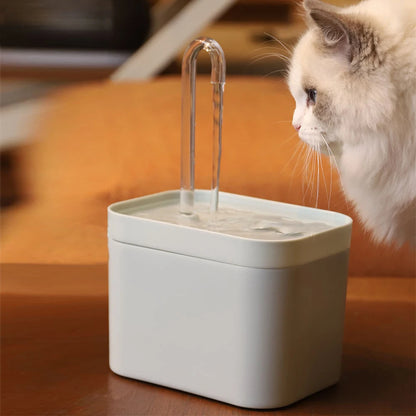 Ultra-Quiet Cat & Dog Water Fountain – Smart 1.5L Automatic Pet Dispenser with Filter & Anti-Burn Pump