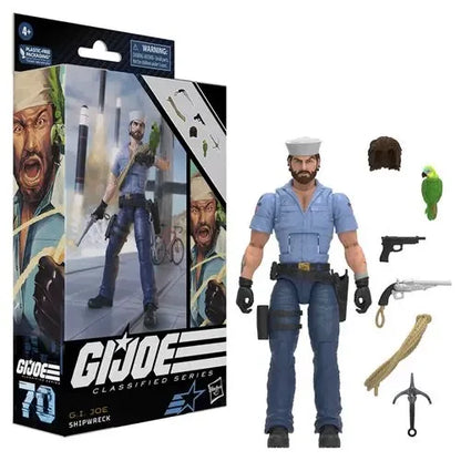 Hasbro G.I. Joe Classified Series Snake Eyes Action Figure 20cm - Anime Style Collectible Toy Gift