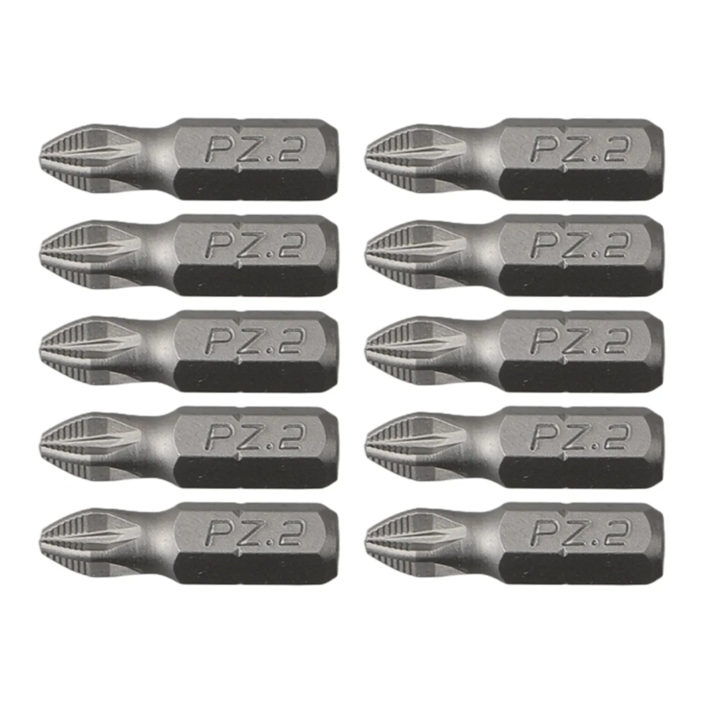 10-Pcs 25mm Anti-Slip Magnetic Hex Shank Screwdriver Bit Set – PH1, PH2, PH3, PZ1, PZ2, PZ3 Drill Bits