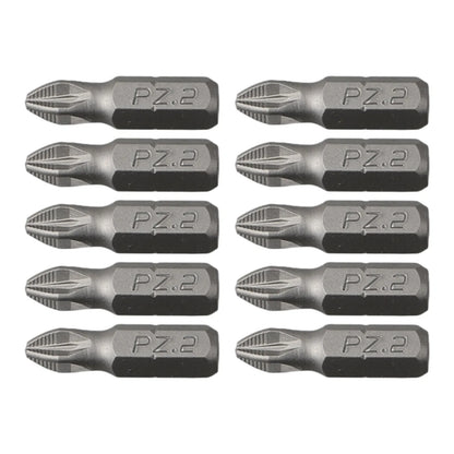10-Pcs 25mm Anti-Slip Magnetic Hex Shank Screwdriver Bit Set – PH1, PH2, PH3, PZ1, PZ2, PZ3 Drill Bits