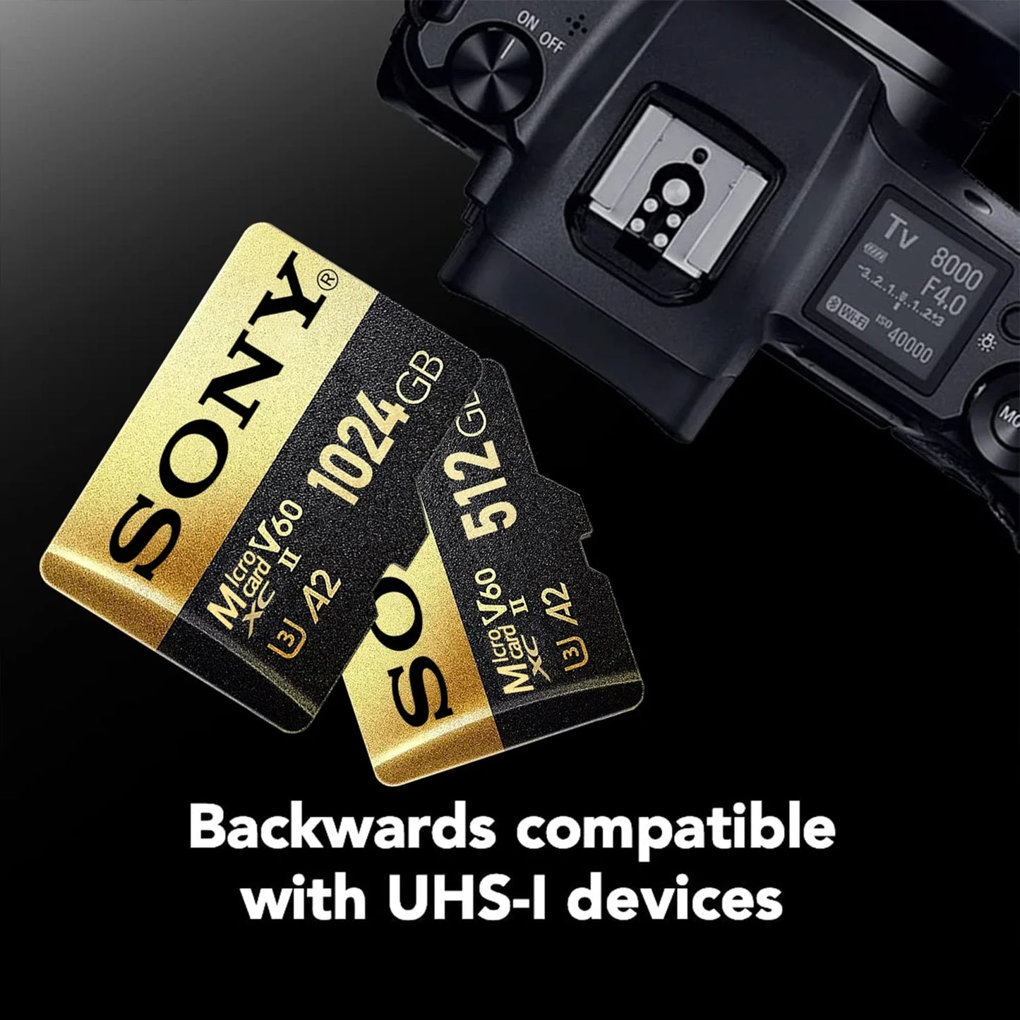 SONY High-Speed 1TB Micro SD Card — Mini MicroSD Memory Card for Xiaomi, Camera & PC (1TB/512GB/256GB/128GB)